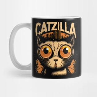 Kaiju Cat Monster - Catzilla Mug